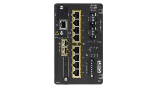 Cisco Catalyst IE3400 Managed L2/L3 Gigabit Ethernet (10/100/1000) Pow
