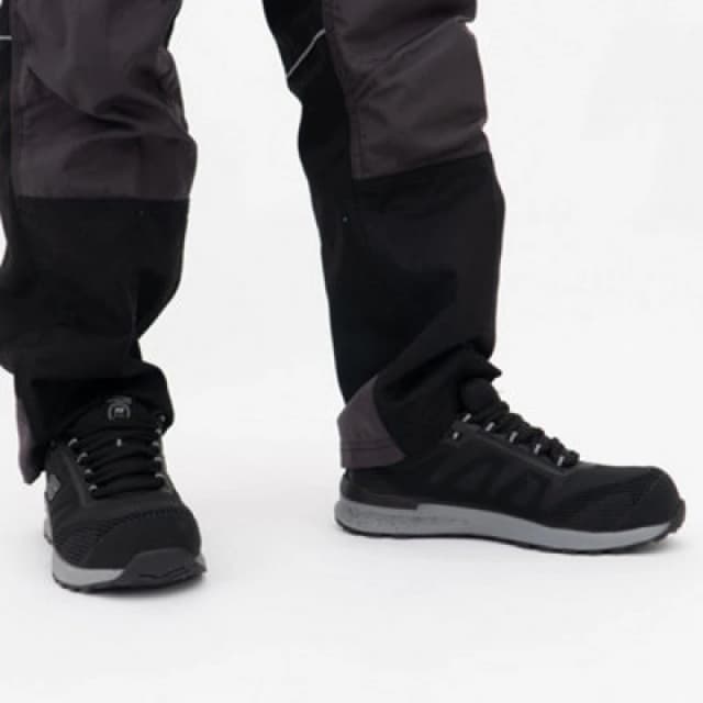 Skechers Work 77180Ec Bulklin - Lyndale Mens Safety Trainers Black - Uk-Size-7.5 Black