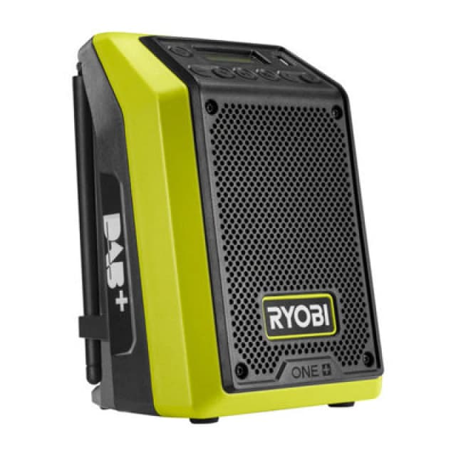 Ryobi Ryobi - one+ dab+ Radio with Bluetooth 18V RRDAB18-0 (Tool Only) 5133005599
