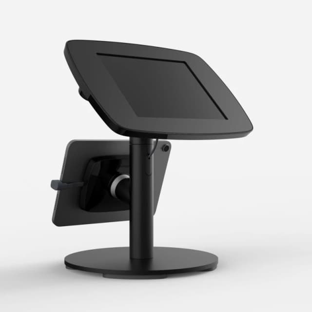 Bouncepad Original Counter Twin Exposed Front Camera and Home Button Black Samsung Galaxy Tab A9 and A11 8.7 Inch (2023 - 2025) TWCO-B