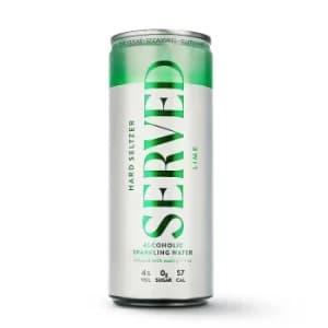SERVED Lime Hard Seltzer 250ml
