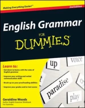English grammar for dummies by Geraldine Woods