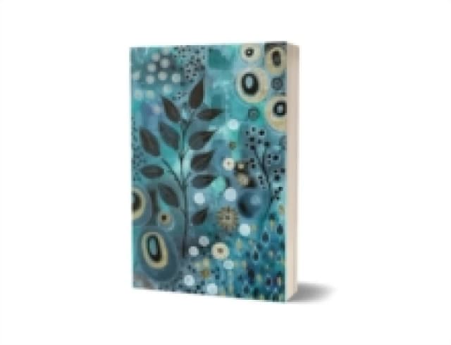 Abstract Leaf Notebook Notebook / blank book