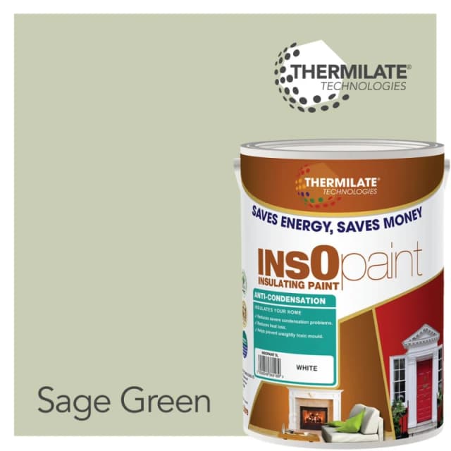 THERMILATE TECHNOLOGIES Anti Condensation Paint - 5L in Sage Green Sage Green Unisex 5L