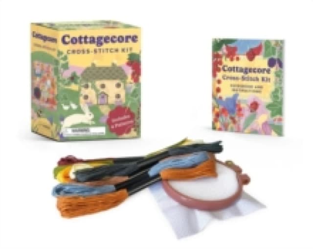 Cottagecore Cross-Stitch Kit. Paperback. By Sosae Caetano, Dennis Caetano Books