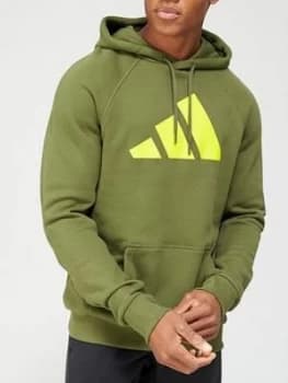 adidas FI Hoodie - Khaki, Size L, Men
