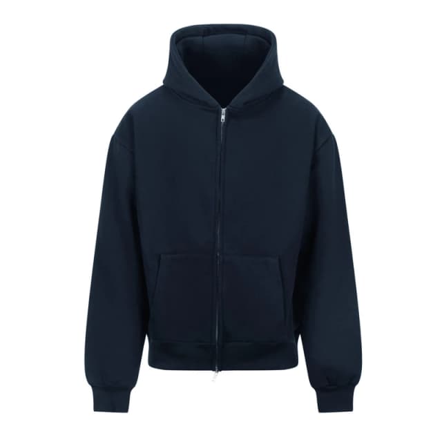 AWDis AWDis Men Signature Heavyweight Hoodie in Navy Size: X-Small Navy XS Male 5063693969974