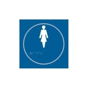 ASEC Ladies 800mm x 600mm PVC Sign