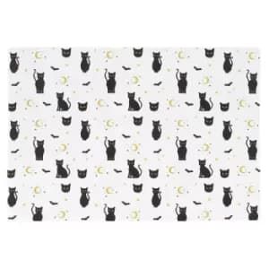 Gothicat Print Plastic Dinner Mat