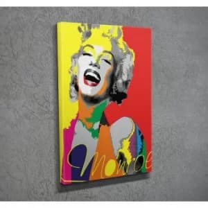 DC077 Multicolor Decorative Canvas Painting