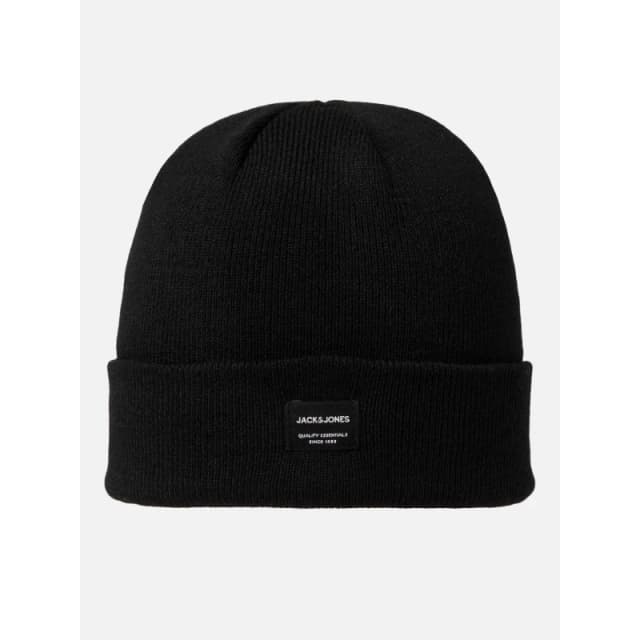 Jack and Jones DNA Cotton Beanie Mens Black male Mens