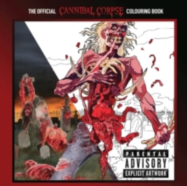 The Official Cannibal Corpse Colouring Book Paperback / softback
