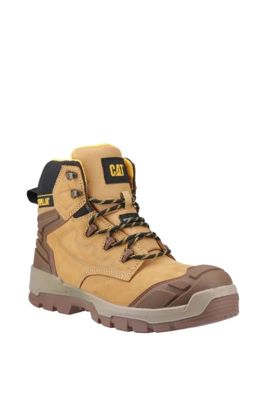 Caterpillar Mens STRIVER XL 6" Safety Boot in Natural Size: 6 Natural Male 6