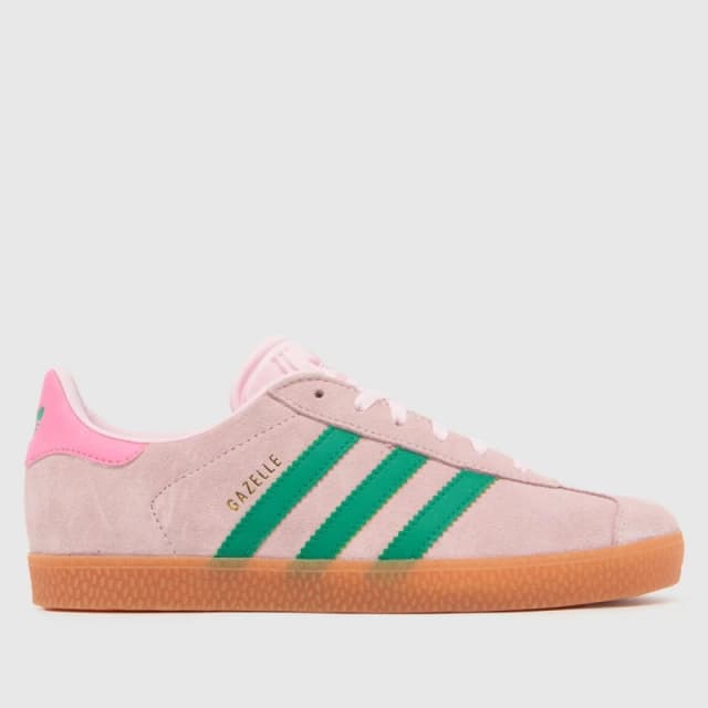 adidas pale pink gazelle Girls Youth trainers Pale Pink UK 4 (EU 36?)