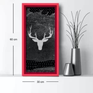 3060AHS-020 Multicolor Decorative Framed MDF Painting