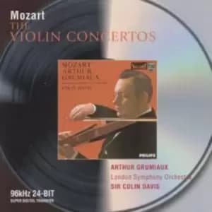 The Violin Concertos by Wolfgang Amadeus Mozart CD Album