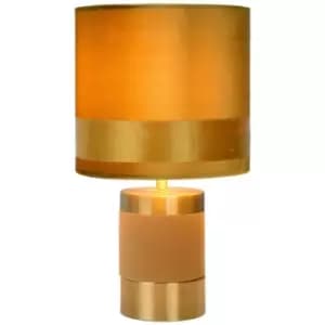 Lucide EXTRAVAGANZA FRIZZLE - Table Lamp - Ø18cm - 1xE14 - Yellow