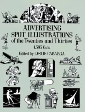 Advertising spot illustrations of the twenties and thirties by Leslie Carbarga