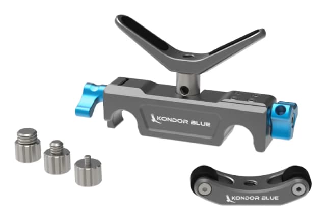 Kondor Blue KB-ULSK15 camera lens case/cover Blue. Grey Lens cover