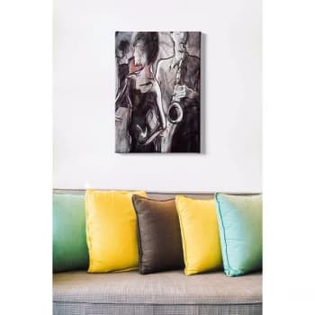 Kanvas Tablo (50 x 70) - 44 Multicolor Decorative Canvas Painting