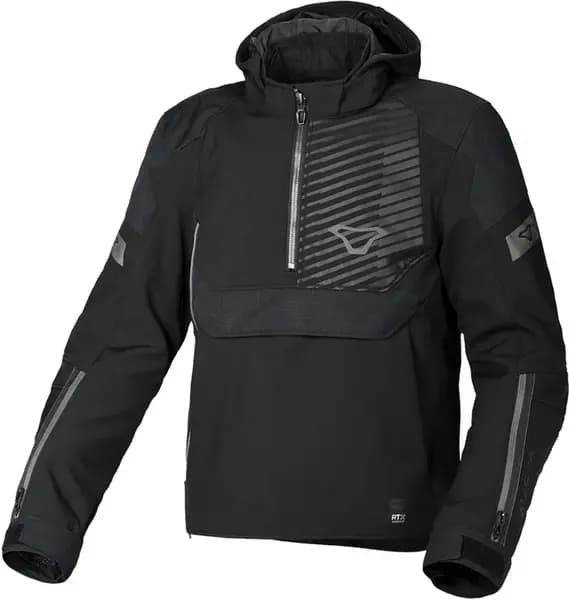 Macna Traffiq Textile Waterproof Jacket Black Size 2XL