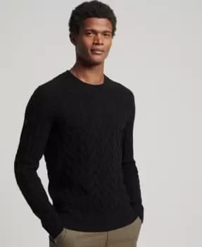 Superdry Studios Cable Knit Jumper