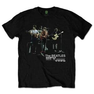 The Beatles - Hey Jude Version 2 Unisex Large T-Shirt - Black