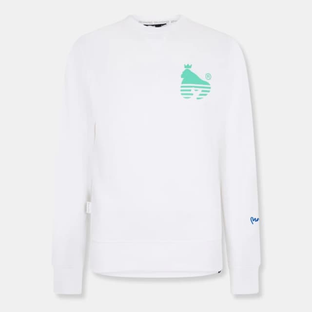 Money Mens Sport Ape Crew Sweatshirt White male X Small