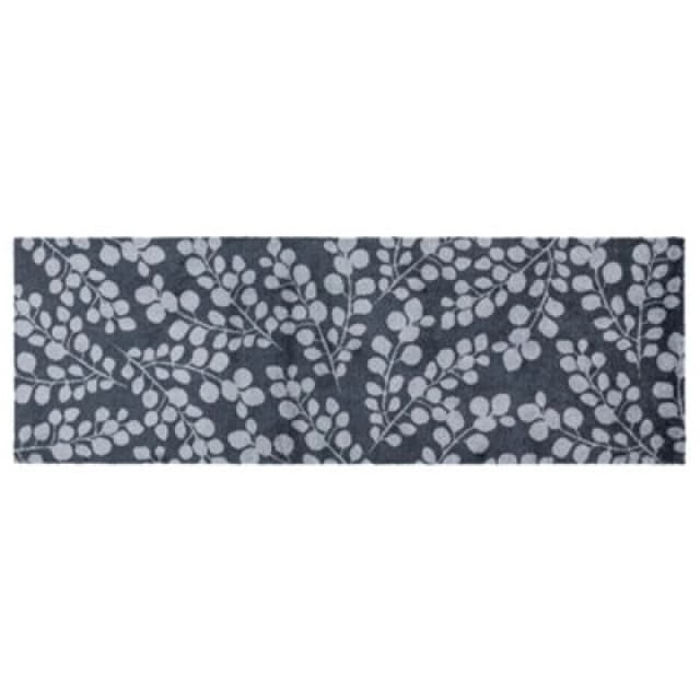 JVL Mega Mat Entrance Runner Branches 57x150cm Door Mats 57x150cm Grey 40684902057