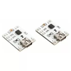 Whadda WPM321 1 A Lithium Battery Charging Board (2 Pcs)