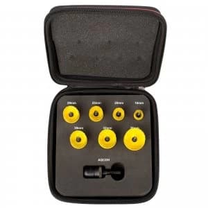 Starrett KCS07011 8 Piece General Purpose Hole Saw Set