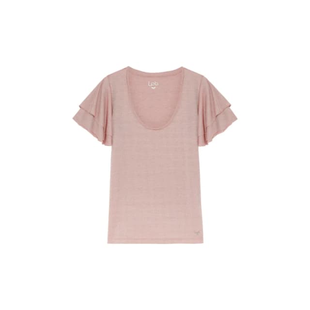 Les Petites Bombes Womens T-Shirt Les Petites Bombes Fetta Rose Female XS