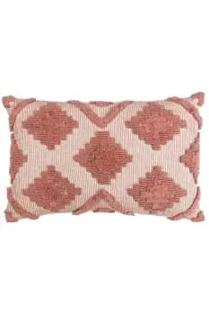 Lamar Geometric Tufted Loop Cotton Cushion