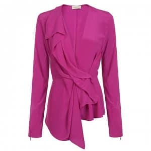 By Malene Birger Drapilila Blouse - Clear Pink