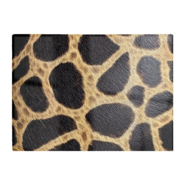 Warren Reed Designer Giraffe Fur Print Chopping Board