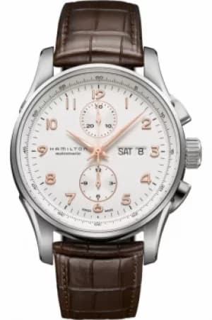 Mens Hamilton Jazzmaster Maestro Automatic Chronograph Watch H32766513