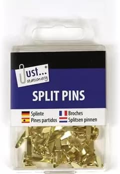 Split Pins 50x20mm, Golden/Brass Colour, 20mm