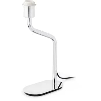 Faro Eterna - 1 Light Table Lamp Chrome - Shade Not Included, E27