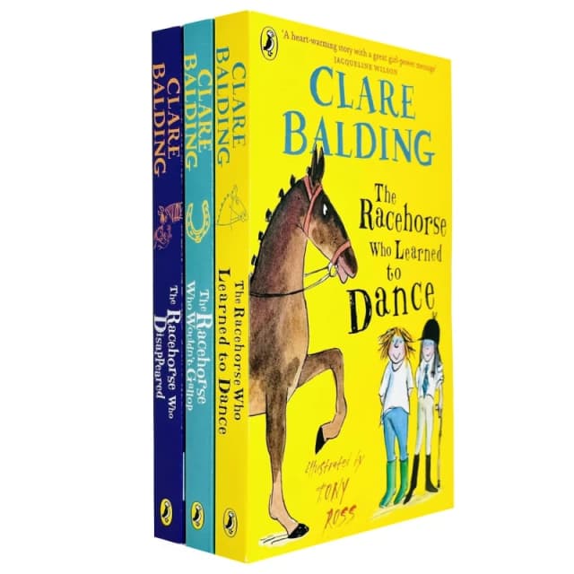 Charlie Bass The Racehorse Series 3 Book Set Clare Balding Clare Balding Books