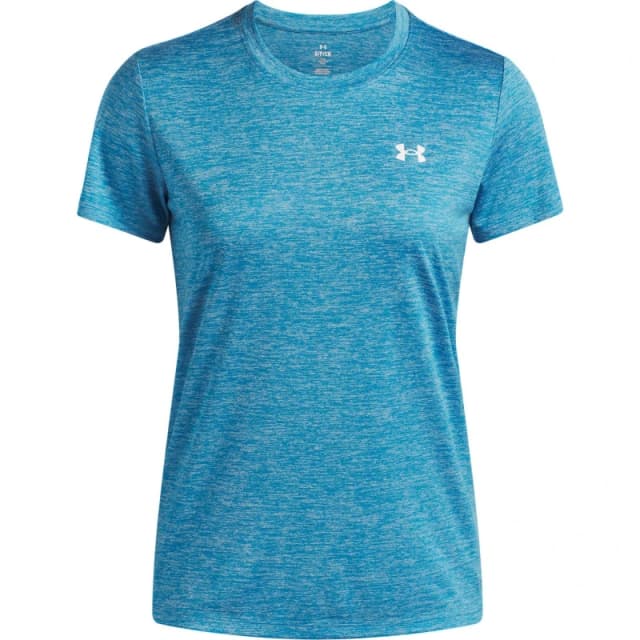 Under Armour Tech Twist Short Sleeve Womens Ether Blue female 8 (XS)