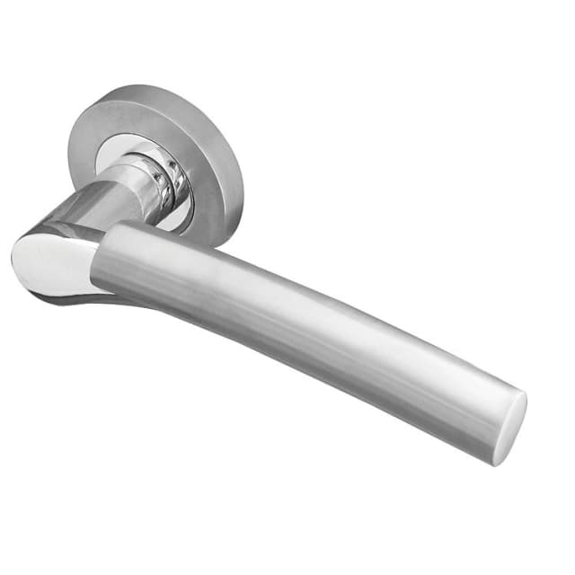 Jedo Arkus Door Handles on Round Rose