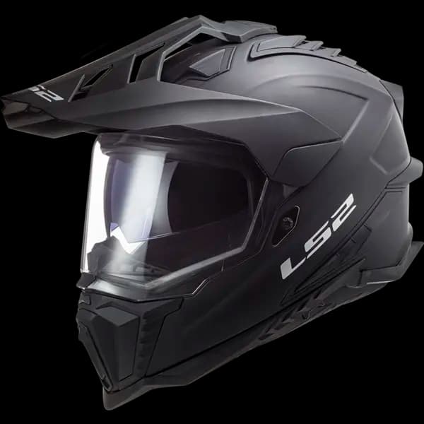 LS2 MX701 Explorer Solid Matt Black ECE 22.06 Adventure Helmet Size XL