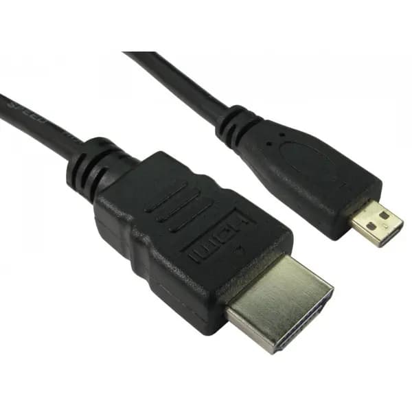 Cables Direct 1.8m HDMI to Micro HDMI Cable