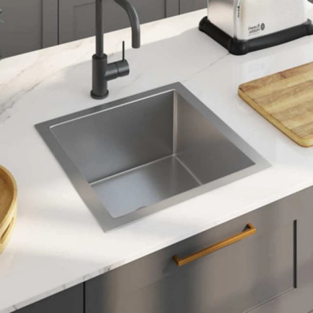 Vidaxl Handmade Kitchen Sink Stainless Steel Kitchen Sinks