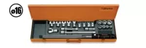 Beta Tools 671N/C30 21pc 1/2" Dr 60-300Nm Torque Bar & Accessory Set 006710130