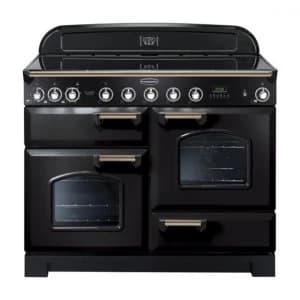 Rangemaster CDL110EIBL-B Classic Deluxe 110cm Induction Range Cooker Gloss-B