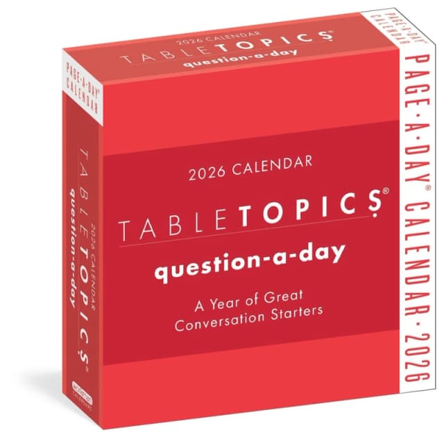 TableTopics Question-a-Day Page-A-Day Calendar 2026 : A Year of Great Conversation Starters Calendar
