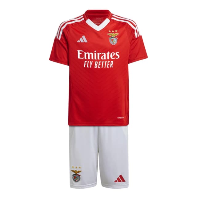 adidas Benfica Home Kit 24/25 Juniors Benred unisex 9-10 Years