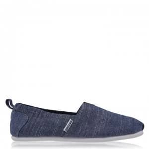 SoulCal Long Beach Mens Canvas Slip Ons - Chambray