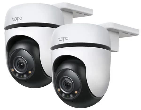 TP Link Tapo C510W Outdoor Pan/Tilt Security WiFi Camera - 2-Pack TAPO C510W * 2/KTO